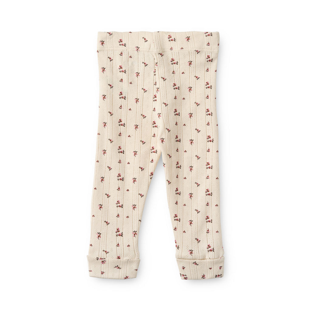 Tiny One Baby Leggings, Pointelle AOP Leggings