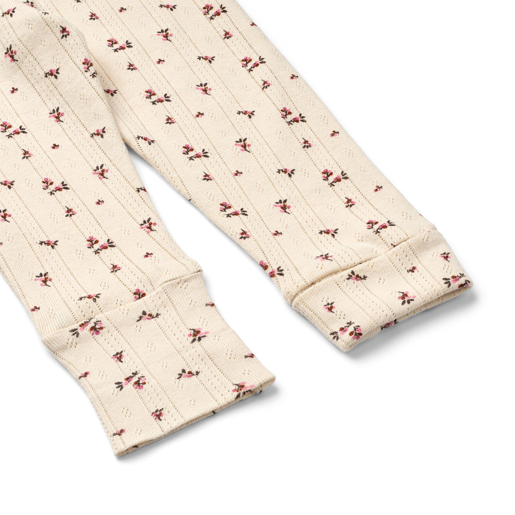 Tiny One Baby Leggings, Pointelle AOP Leggings