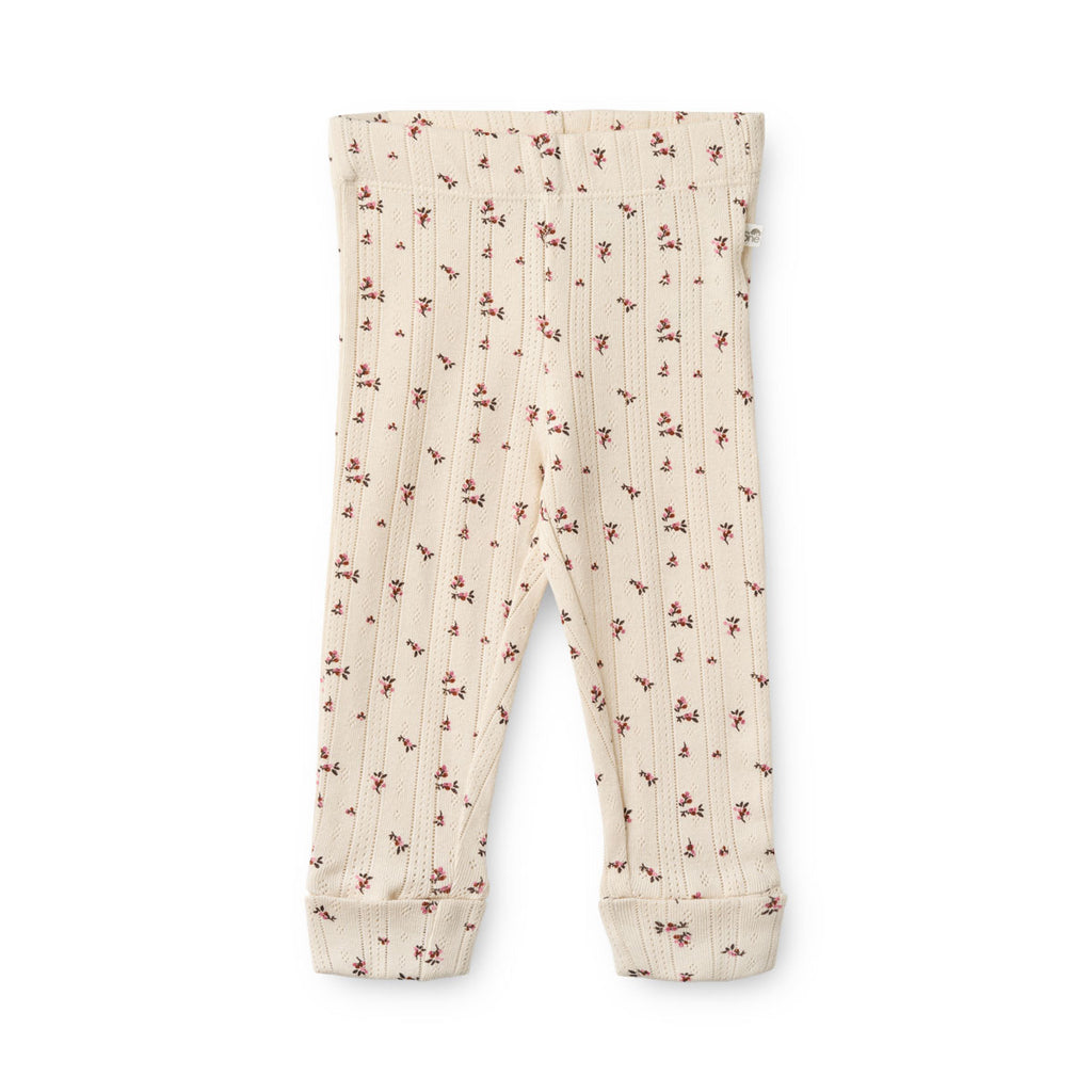 Tiny One Baby Leggings, Pointelle AOP Leggings