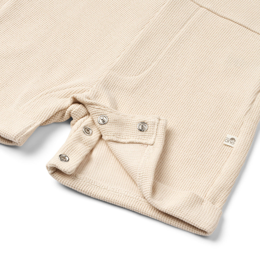Tiny One Baby Overall, Waffle Jumpsuit 312 Moonbeam