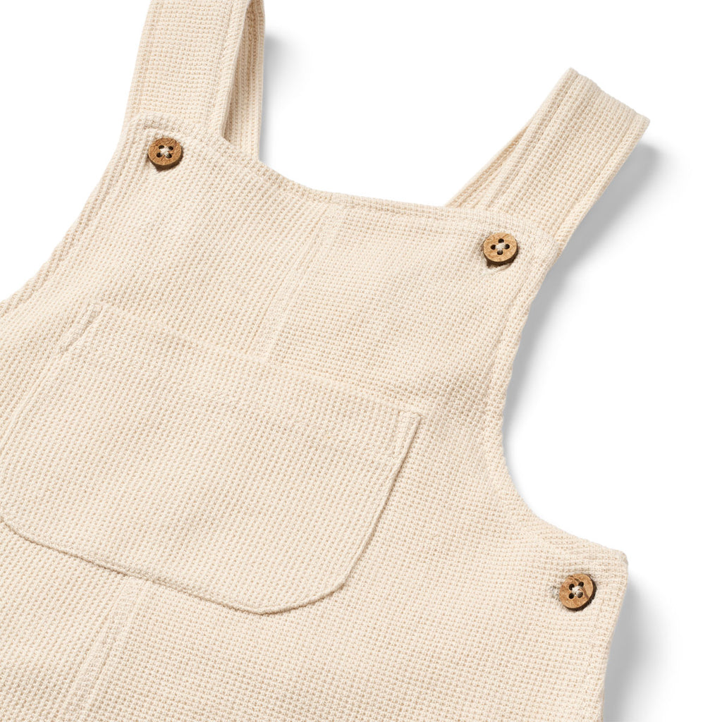 Tiny One Baby Dress, Waffle Dress 312 Moonbeam
