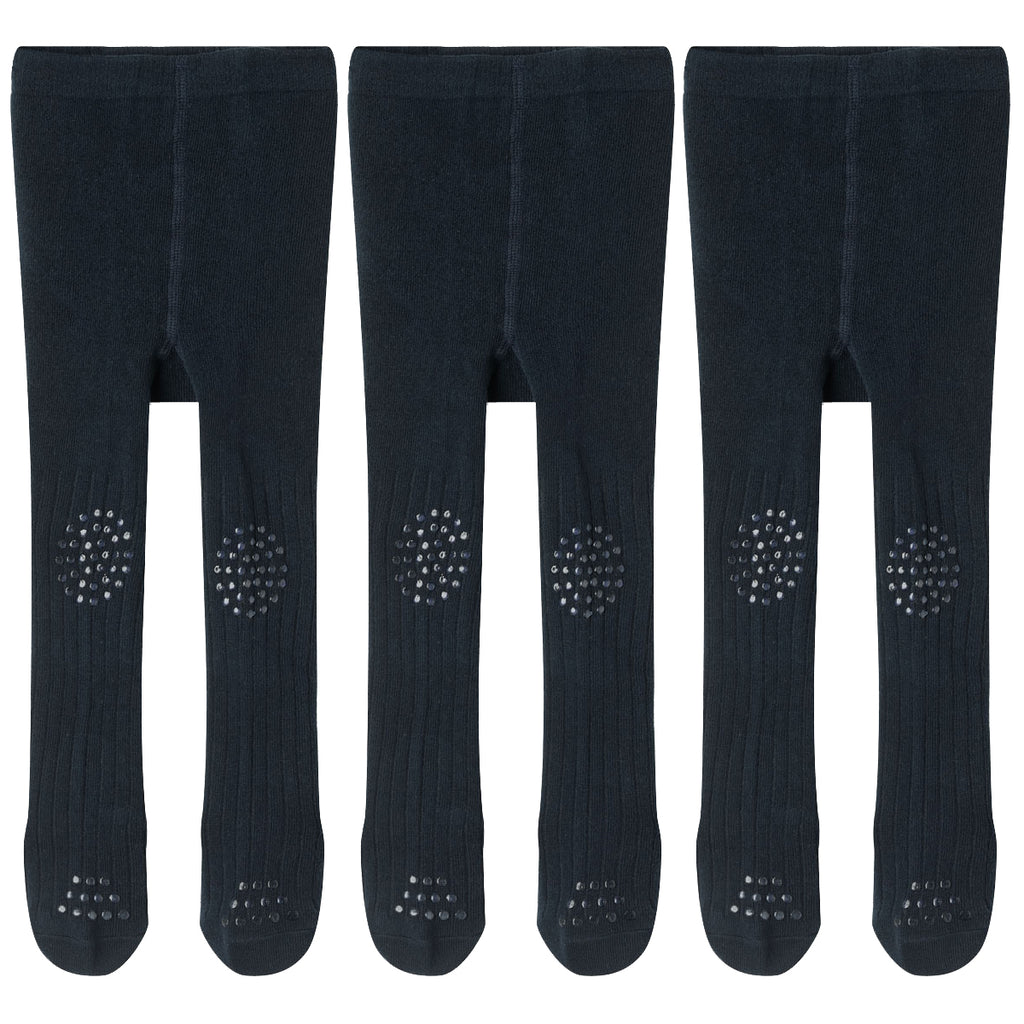 Tiny One GOTS 3-Pack Tights, Anti Slip Tights