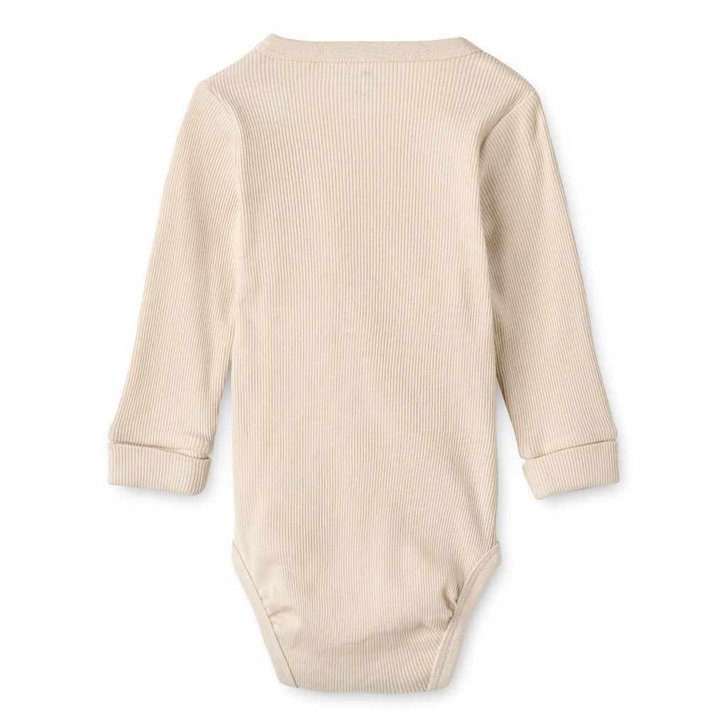 Tiny One GOTS Baby Body Wrap L/S Body LS 312 Moonbeam