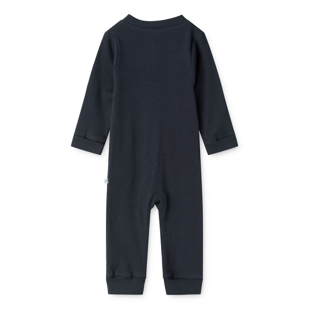Tiny One GOTS Baby Nightsuit L/S Jumpsuit 501 Outer space