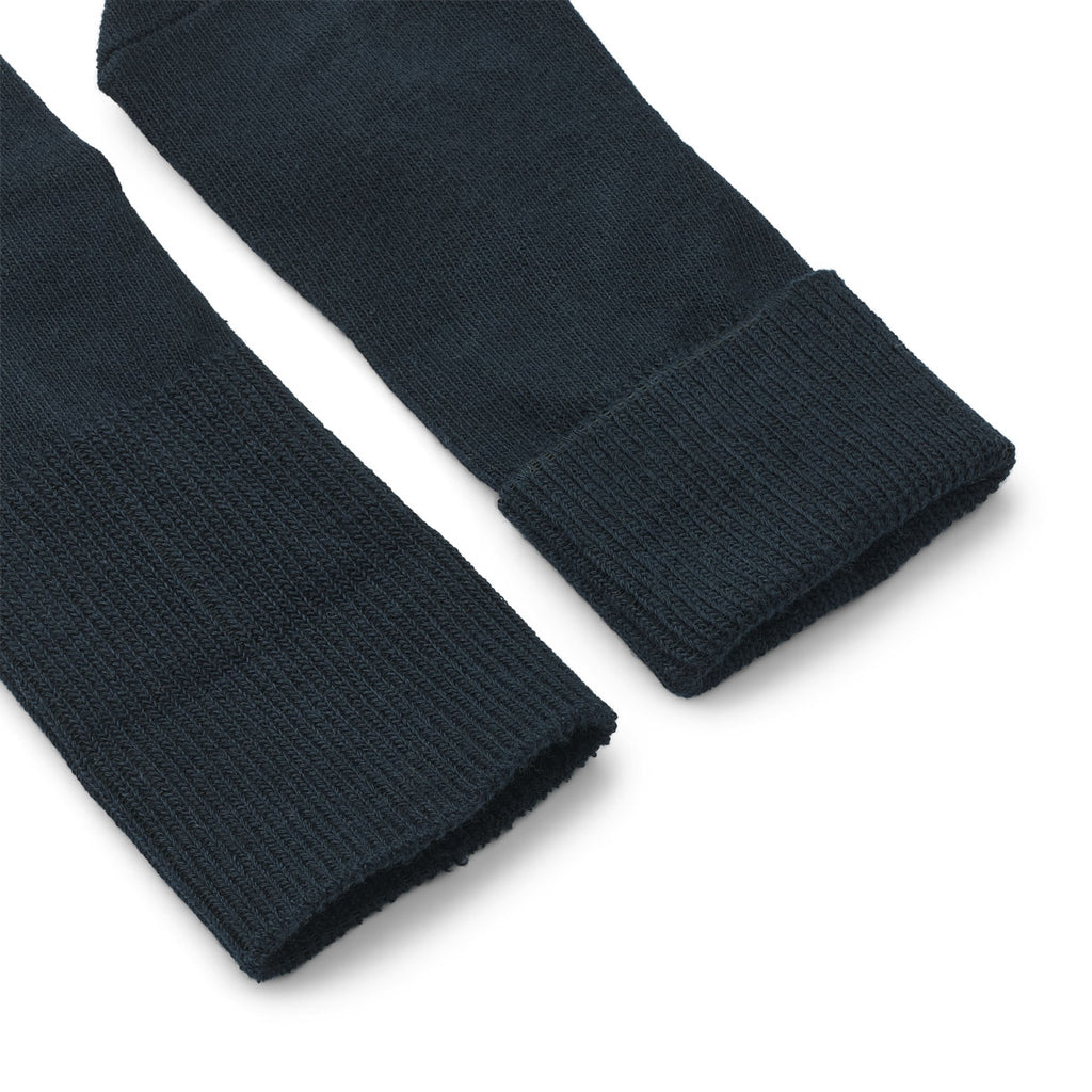 Tiny One GOTS Baby Socks 2-pack, Anti Slip Multipack 503 Outer space w. Moonbeam